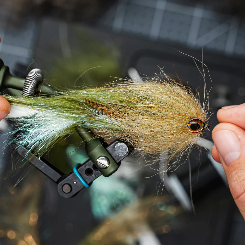 Sample of how eyes are added to the baitfish