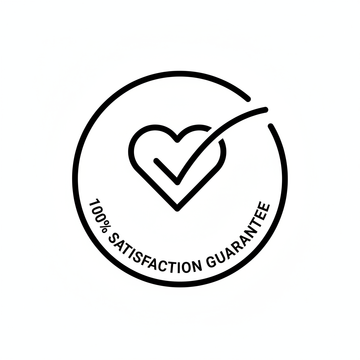 100% Satisfaction Heart Icon