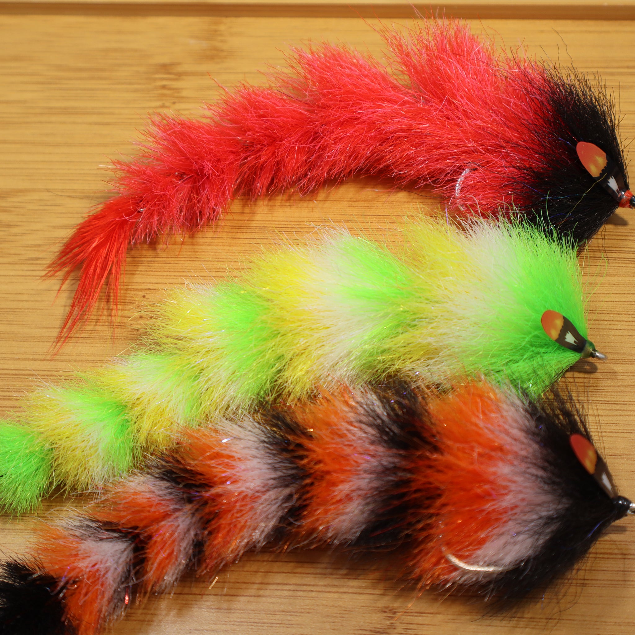 Big Game GameChanger fly - 6 inch - 4/0 Hook - Peacock Bass - Super Fishy - zero Absortment - Saltwater Fly Fishing