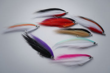 Vivid Minnow Streamer Fly Collection - 8-Pack Bundle available
