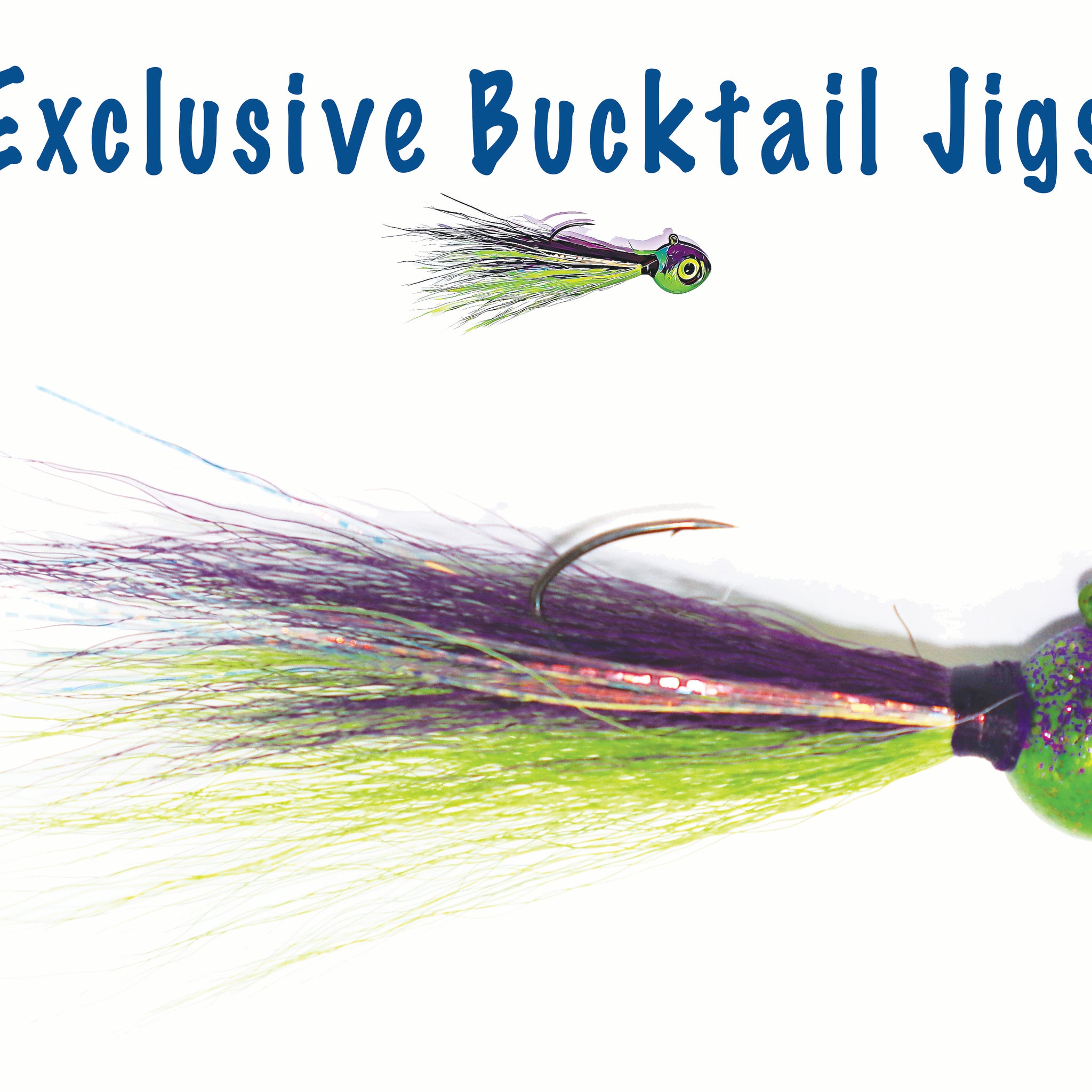 Custom Exclusive Bucktail Jigs- 1 oz