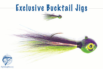 Custom Exclusive Bucktail Jigs- 1 oz