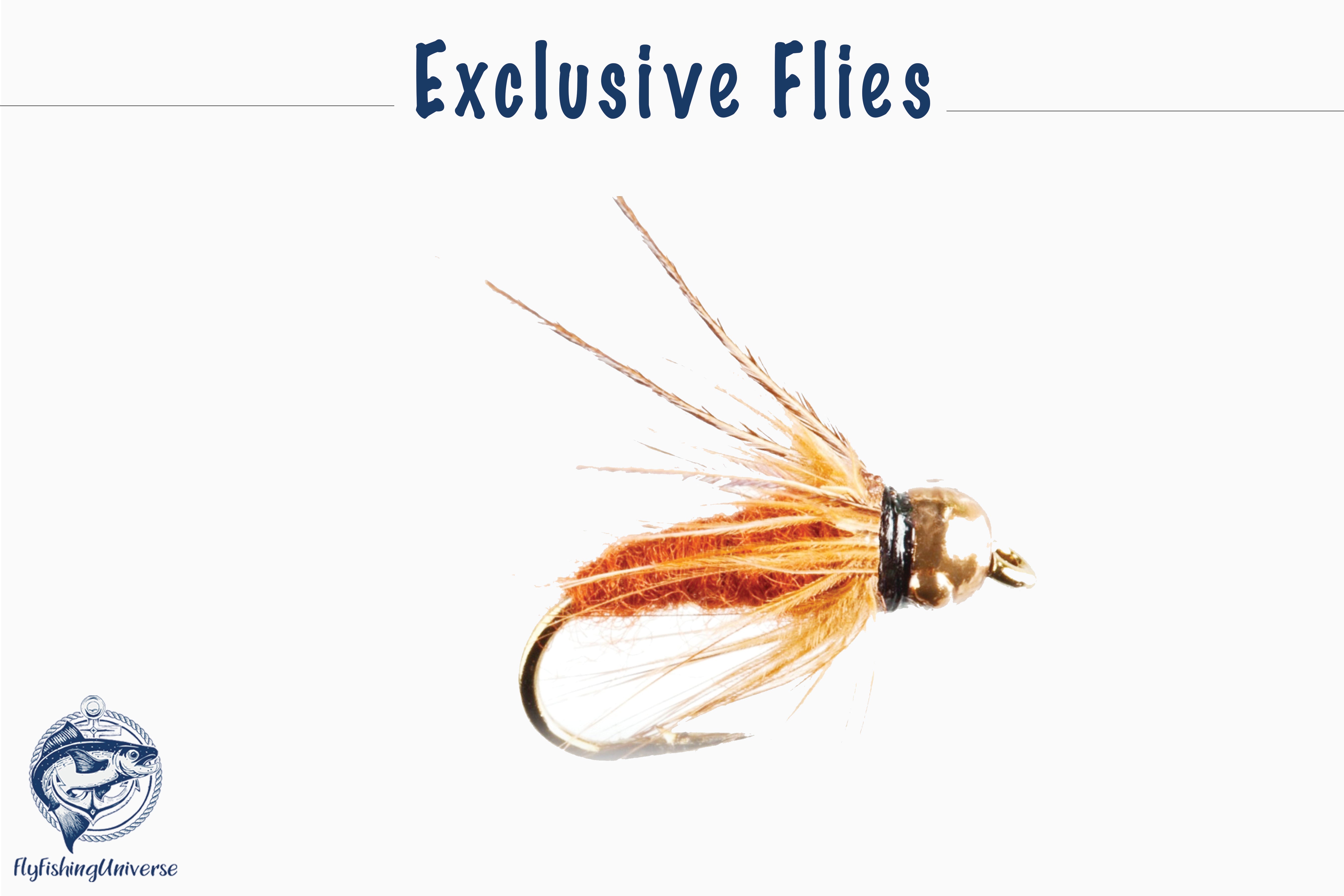 Caddis Pupa & Larva Nymph-Head 6-Pack - Tungsten Bead Size 16