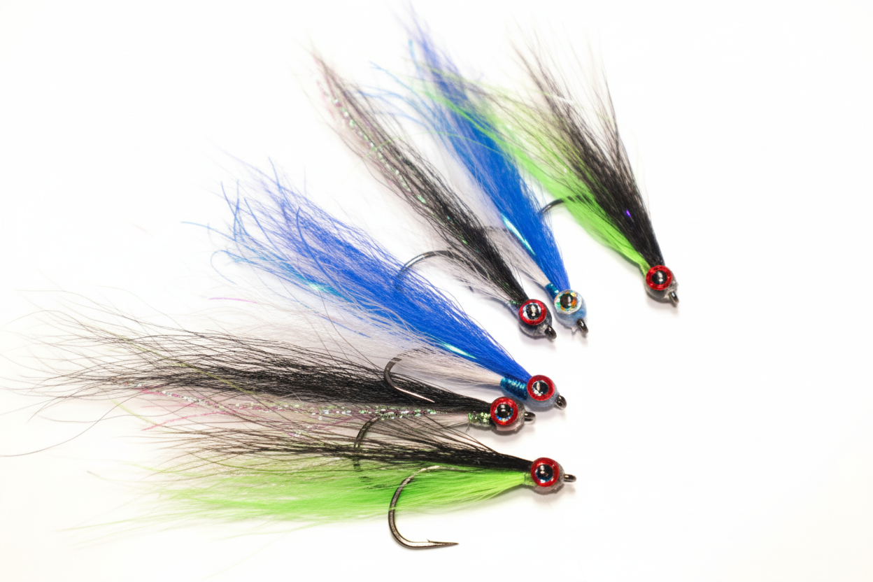 Walleye Crack Streamer - Premium Hand-Tied Walleye Fly | Ahrex TP610