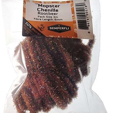 Mopster Mop Chenille 6mm Rootbeer