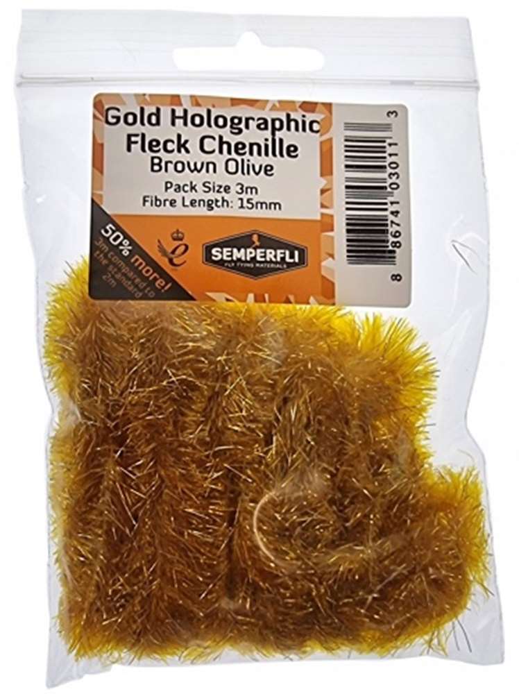 Gold Tinsel Fleck 15mm